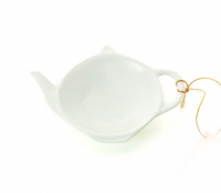 Porcelain White Teabag Holder