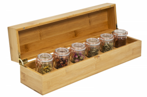 Loose-Leaf Presentation Box - 6 Jar