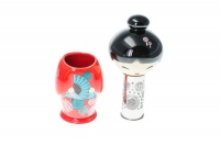 TEAFAN Ornamental Geisha Tea Strainer - Red